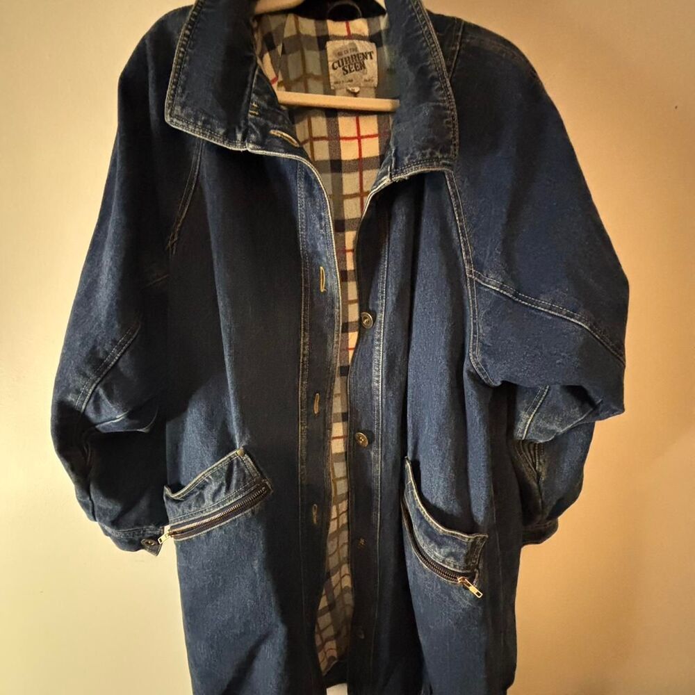 Unbranded Women's Navy and Blue Jacket